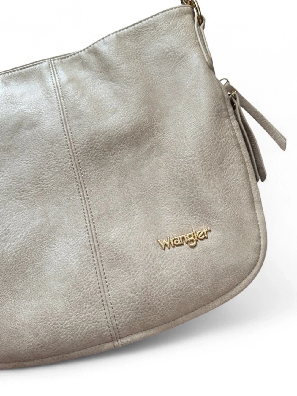 Wrangler Cream Hobo Shoulder Bag | Classic Boho Chic Everyday Casual